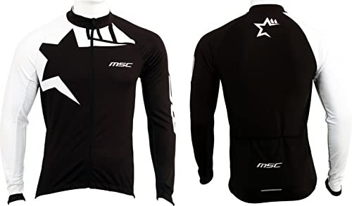 MSC Bikes chtermobk, Jacke L schwarz/weiß