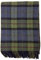 McLaughlin's Irish Shop Gewebte Irische Wolldecke aus 100% Lammwolle im traditionellen Muster