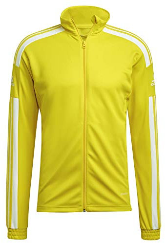 adidas Herren Squadra 21 Training Jacket, Team Yellow / White, L