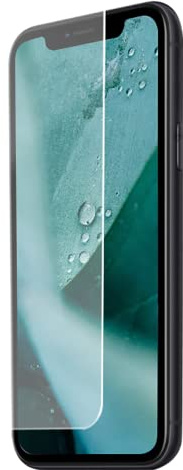 JUST GREEN Protector de Pantalla para iPhone XR Vidrio Templado Ecológico con Kit de Instalación