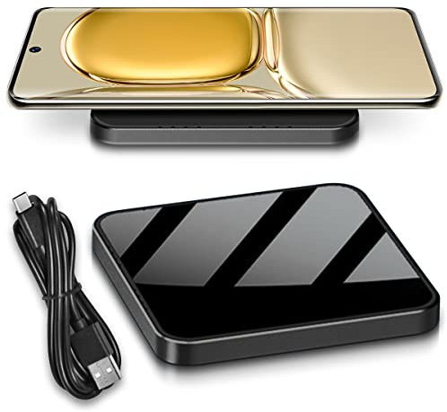QI Wireless Induktive 15W Ladestation kompatibel für Huawei P60 P50 P40 P30 Pro Plus Drahtloses Universal Schnell Ladegerät Kabelloser Charger, Qi Handys:Huawei P30 Pro