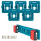 5PCS Rozlchar Batteriehalter Kompatible für for Bosch GBA18V Akku Wandhalterung Geeignet für for 2.0Ah 3.0Ah 4.0Ah 5.0Ah Akku (mit 10 Schrauben, Keine Batterie)