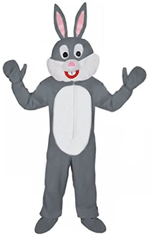 Sven Wilke/Fa. Feuerwerk-Planet Neu Hase grau Einheitsgrösse M- L- XL-XXL Kostüm Fasching Karneval Osterhase (XXXL)