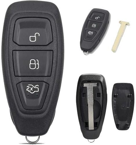 3 Buttons Car Key Fob Case For Ford Kuga 2016 For 2018 2020 Ford Focus Key For 2014 Ford Mondeo Key Fob For Ford C-max KeyFor Ford Fiesta Car Key For MK 3 Ford Focus Key