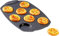 Tefal PerfectBake Mini J5734902 Kuchenform für 8 Mini-Quiches, Antihaftbeschichtung, recyceltes und recycelbares Aluminium, goldfarbenes Gebäck, PerfectBake Mini J5734902