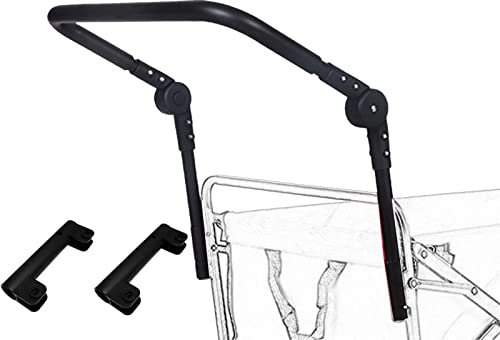 HOFSSI Umrüstung Von Ersatzteilen for Einen Klappbaren Mehrzweckwagen, Zuggriff, Ersatz-Ersatzwagen, Trolley-Griff, Zubehör, Wagen, Klappbarer Schiebegriff for Campingwagen