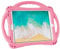 Adocham Kids Case for iPad 9.7 inch 2018/2017, iPad 6th/5th Generation Case with Stand, Handle and Strap, Lightweight Shockproof Silicone Kids Cover for iPad Air/Air 2 (Pink)