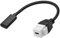 XMSJSIY USB C Keystone Jack Adapter Insert Kabel 10 Gbps Typ-C Buchse zu Typ C Keystone Buchse Insert High Speed Ladekabel für Wandplatte Outlet Panel -20CM/7.8INCH