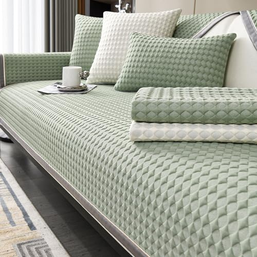 Nitoope Sofa Überzug, Sofabezug Couch Überzug 3 Sitzer, Summer Cool Sofa Cover, Anti Rutsch Couch für L Form Sofaschoner Chaiselongue Ecksofa 2 Sitzer Schonbezüge Wohnzimmer
