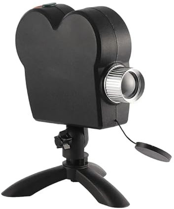 KUMIAN Projector Lights, Halloween Holographic Projector Spooky Nights Halloween Party Lights 12 Movies Movie Projector,Party Garden Wall