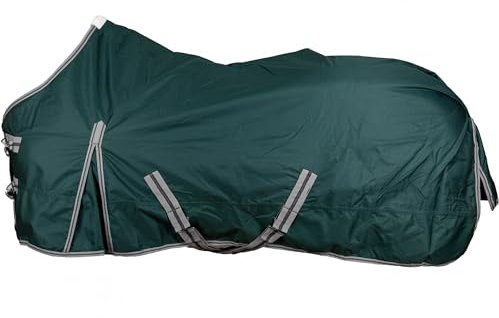 RL24 - Winterdecke Weidedecke 600D Basicline – atmungsaktive, Wind- & wasserdichte Outdoordecke mit Innenfutter & Kreuzbegurtung – Pferdedecke in Lila – 105cm (100g/m² Füllung)