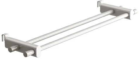 Handtuchhalter für Heizkörper, heizkörperregal handtuchhalter heizung,Handtuchhalter Heizung ohne Bohren, Heizkörper Handtuchhalter Weiß,wäschetrockner heizkörper Wäscheständer Heizung（50cm）