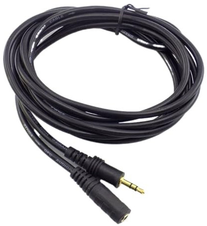 1,5 M/3M/5M/10M DC 3,5mm Jack macho a hembra auriculares AV Audio altavoz extensión Cable PC AUX Audio estéreo extender Cable(10m Male to Female)