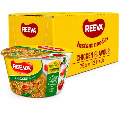 Reeva Chicken Noodles 75g (12)
