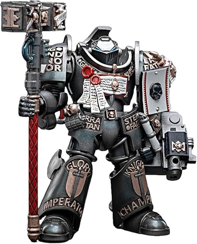 TOYVERSE JOYTOY 1/18 Actionfigur Warhammer 40.000, Grey Knights Terminator, Caddon Vibova, bewegliche Gelenke, Charaktermodell, ab 15 Jahren