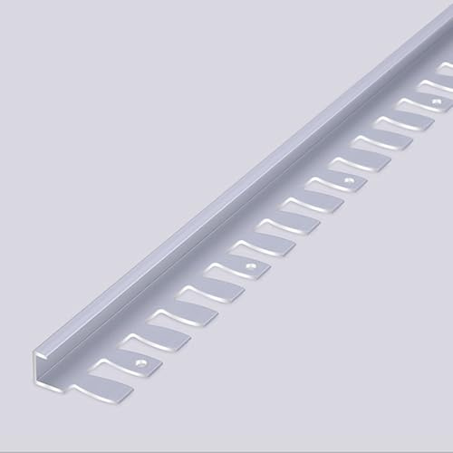 Barre De Jonction Pour Carrelage Et Parquet, Joint De Finition Pour Moulures Murales, Profilé Métallique Pour Lames Vinyle/stratifié, Facile Installer Et Découper(Argent,13.0-15.0mm)