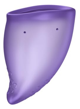 Fun Factory Fun Cup Size A | Menstruationstasse 20 ml | bis 12 Std. Schutz | Periodentasse aus körperfreundlichem Silikon | wiederverwendbar | nachhaltige Alternative | Erotik