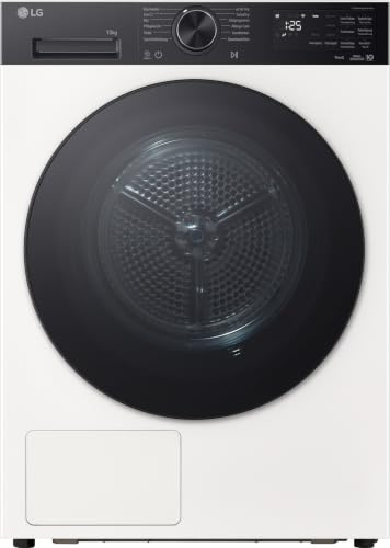 LG RT10X7P Wärmepumpen-Trockner (10 kg, Energieklasse C) mit AI Dry, TurboDry, selbstreinigendem Kondensator und ThinQ, Weiß