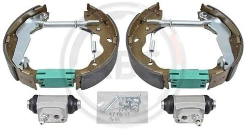 A.B.S. 111455 Bremsenset Trommelbremse Bremsbacken Satz mit Radbremszylinder mit Zubehör Hinten Kompatibel mit HYUNDAI MATRIX FC ELANTRA XD ELANTRA Stufenheck XD ELANTRA Stufenheck HD