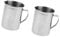 F Fityle 2PCS 1000ml Verres Doseurs, Pot à Lait INOX pour Mousser Le Lait, Bécher Gradué pour Lait/Eau/Huile en Acier Inoxydable Anti-Rouille pour/Restaurant/Cuisine/Laboratoire