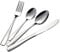 Mayish 48 Piece Stainless Steel Flatware Set, Dinner Knife, Fork, Spoon Set, Cutlery Set for 12 People