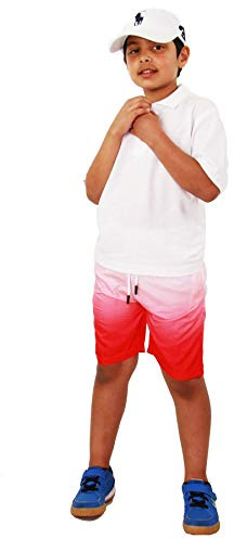 A2Z 4 Kids Boys Cotton Shorts Summer - Shorts 450 Red 7-8