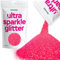 Hemway | Ultra Étincelle Glitter ultrafines 1/128 0.008 0.2mm (rose fluorescent) cosmétique Coffre-fort, résine époxy, artisanat, Mariages, Décorations, Art, Beauté, Décoration Scrapbooking - 100 g