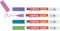 Edding 4085 4-4085-4-1MET Kreidemarker Blau (metallic), Grün (metallic), Pink (metallic), Violett metallic 1 mm, 2 mm