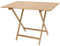 SF SAVINO FILIPPO Tavolo tavolino pieghevole 100x60 cm richiudibile legno naturale in faggio con listelli per campeggio casa giardino pic nic