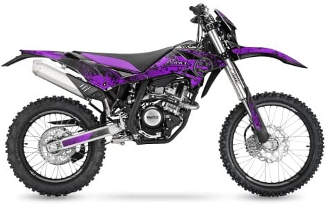 ARider Dekor (Aufkleber) für Beta RR 125 LC (2018-2020) / Beta RR 50 (2010-202) | Spark Edition (Lila)