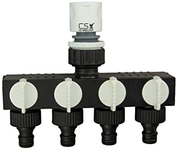 CS 4-Fach Verteiler mit Schnellschlauchstück Premium