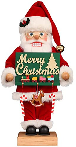 Christian Ulbricht Nussknacker Frohe Weihnachten - 49 cm