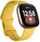 Seleek Ersatzbänder kompatibel mit Fitbit Versa 3 / Versa 4 / Sense/Sense 2, Silikon, verstellbar, klassisches Accessoire, Fitnessbänder für Damen und Herren, Größe L, Gelb
