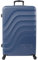 TOTTO - Maleta Rígida Grande, Modelo Bazy, 51.8 x 78.8 x 30 cm, Capacidad 98 L, Alta Resistencia a Impactos, Ruedas 360º, Manija Telescópica, Correas de Compresión Internas, Candado TSA, Azul Oscuro