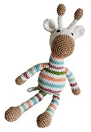 Kuscheltier Giraffe gehäkelt