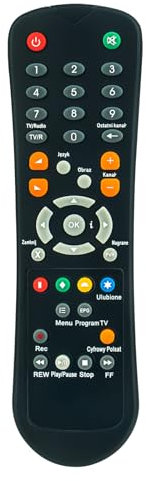 ALLIMITY Mandos a Distancia Compatible con Cyfrowy Polsat DEKODER Mini HD 2000, HD 3000, HD 5000, HD 6000, HD2000, HD3000, HD5000, HD6000