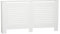 URBNLIVING Modern Wooden Radiator Cover MDF Grill Shelf Cabinet Furniture (White, Large)