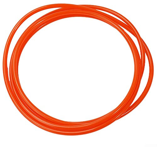 HpLive Courroie de rechange en TPU pour rouleau d'entraînement de vélo Rouge 5 mm 185 cm