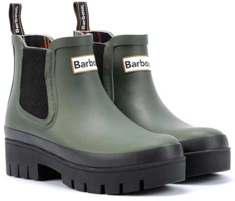 Barbour Halton Stivali di Gomma Verdi da Donna. - EUR 38