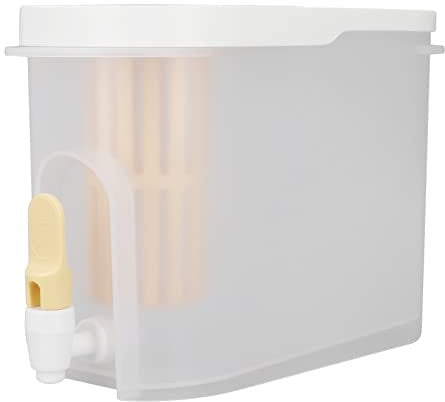 Generic 3.9L Water Jug with Tap, 3.9L Space Saving Large Capacity Plastic Cold Kettle for Kitchen (Yellow), Generic8dfmgrs2nh-11