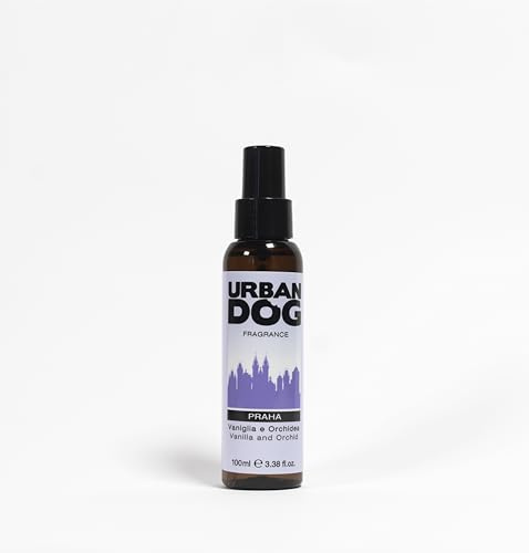 URBAN DOG Hundeparfüm PRAHA 100 ml - zarter Duft Lufterfrischer Vanille und Orchidee, ideal für frisches und glänzendes Fell