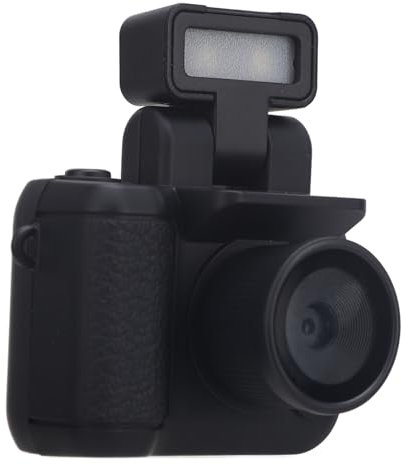Cámara Digital, Mini Cámara para Pulgar con Luz de Flash, Cámara de Bolsillo Retro 1080P con Pantalla de 1,44 Pulgadas, Fotografía Pequeña Cámara de Viaje Compacta
