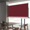 Ausziehbare Seitenmarkise, Seitensichtschutz Sichtschutzzaun Markise Sonnenrollo Geeignet für Balkon Garten Terrasse Innenhof 160x300 cm Rot