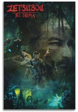 ASDASDHBW Call of Duty Black Ops Videospiel-Poster, dekorative Malerei, Leinwand, Wandposter und Kunstdruck, moderne Familienschlafzimmer-Dekoration, Poster, 20 x 30 cm
