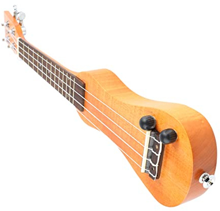 Maple Wood -Konzert Ukulele Hell Sound Verstellbare Akkorde Musikgeschenk für Anfänger Kinder 21 Zoll Ukelele