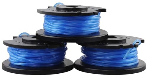 Chuancheng Olt1832 Rac124 Lot de 3 bobines de rechange pour débroussailleuse Ryobi One+ AC14RL3A, 18 V, 24 V, 40 V