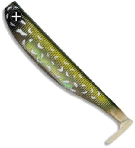 Monkey Lures Fat Lui - 7 cm, 9 cm, 11 cm, 14 cm, 18 cm, 23 cm - Big L Köder, Gummifisch, Angelköder, Softbait, Hechtköder, Kunstköder Angeln, Gummiköder