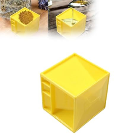 Measuring Cubes, Cup Measuring Cube Cooking Baking Measurements Tool Kitchen Device, Modern Kitchen Accessories for Liquids Solids Easy Organization Storage (1PCS)