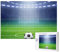 Football Green Stadium Lights Soccer,300 Pieces Wooden Jigsaw Family Game Jigsaw Puzzles for Adults Teens Home Decor