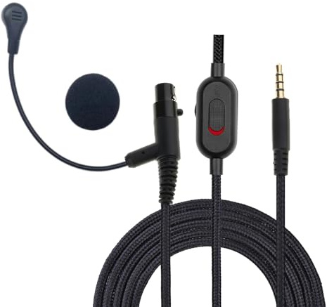 RGYBAO Boom Microphone Cable Cable For Q701/K712/K702/K240/K141/K171 Headphones Clear Voice Transmission